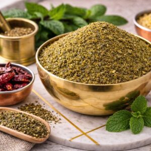 Mint leaf Spice Mix / Pudina Karam Podi